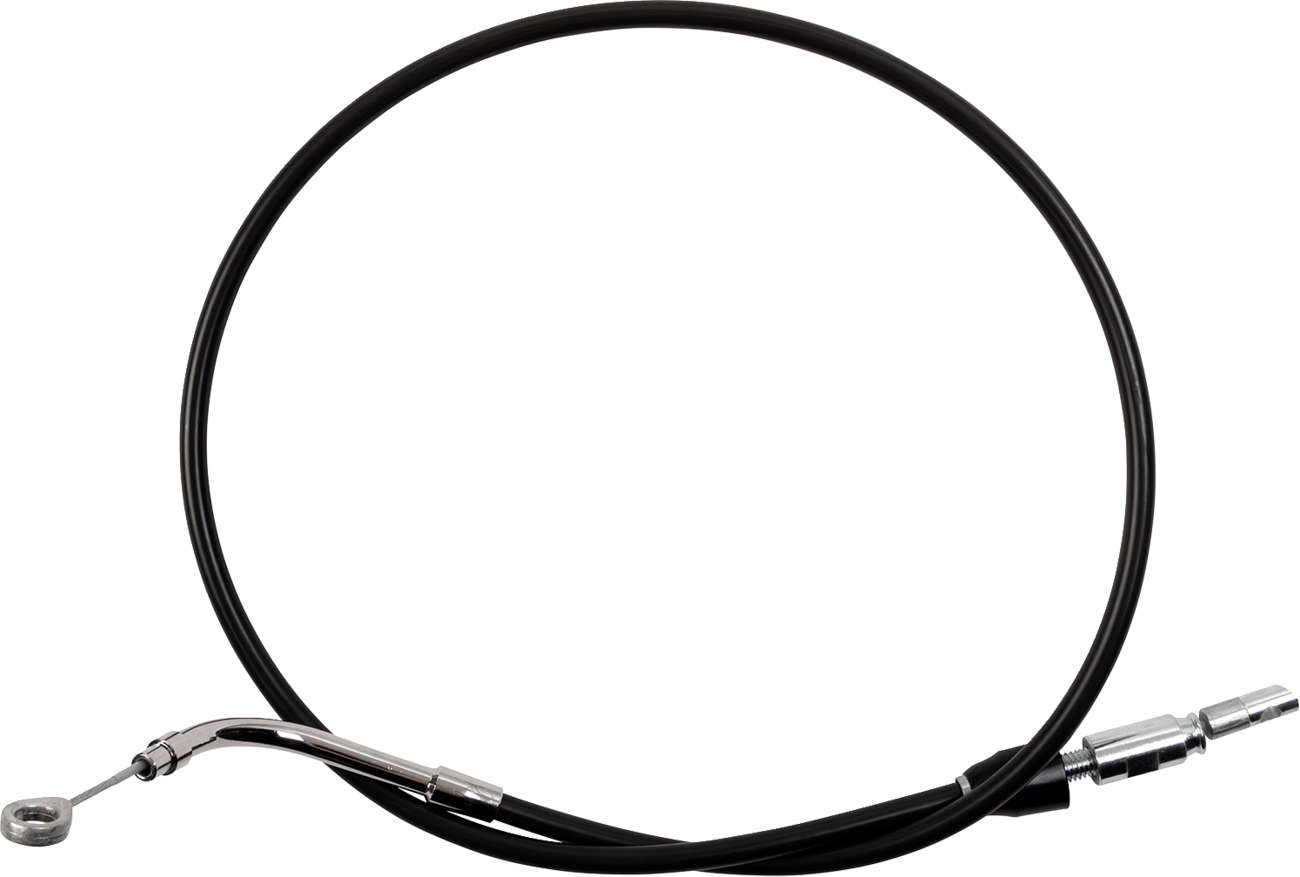 Quick Connect Clutch Cable - Upper - 49" - Black/Chrome