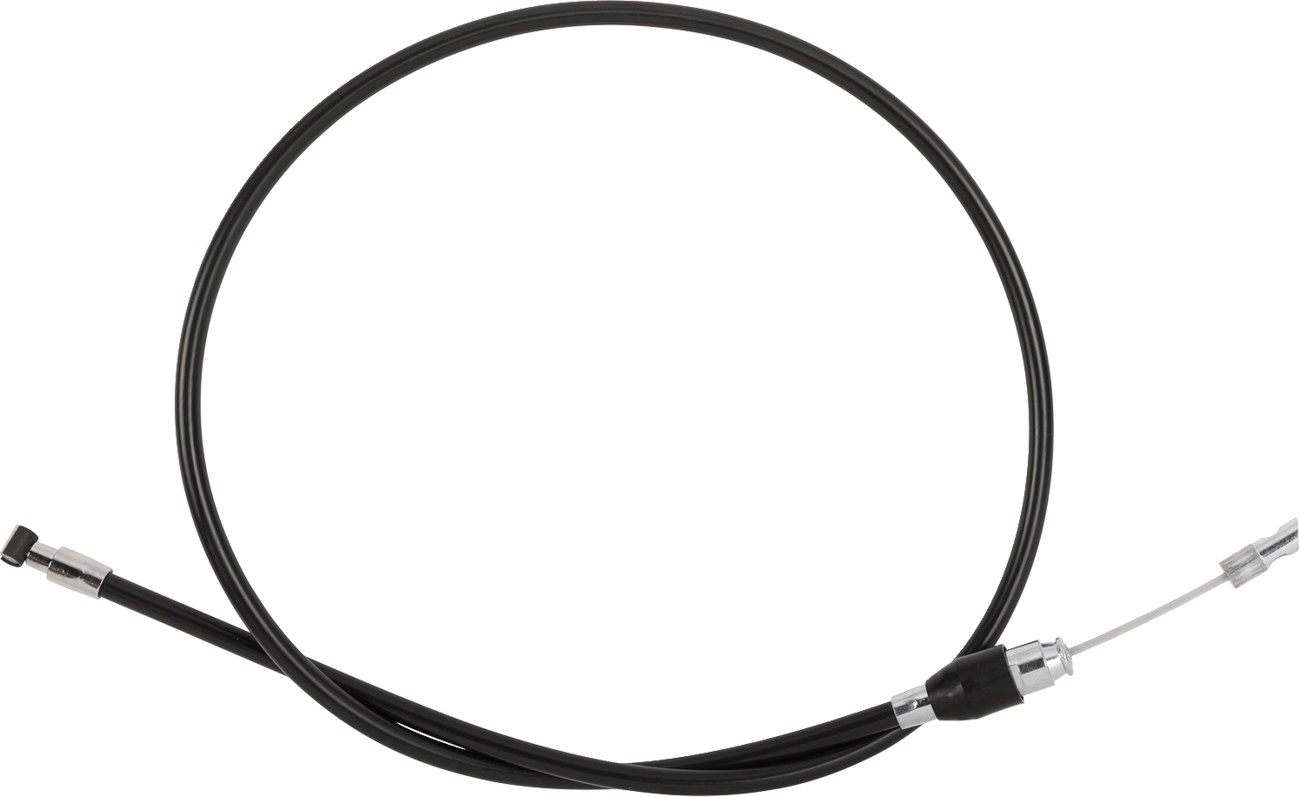 Quick Connect Clutch Cable - Upper - 39" - Black/Chrome
