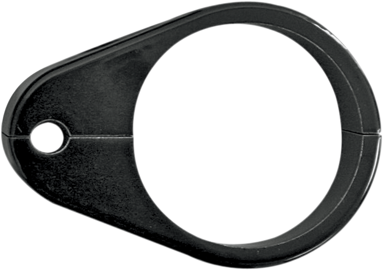 Cable Clamp - Single Throttle/Idle - 1-1/2" - Black