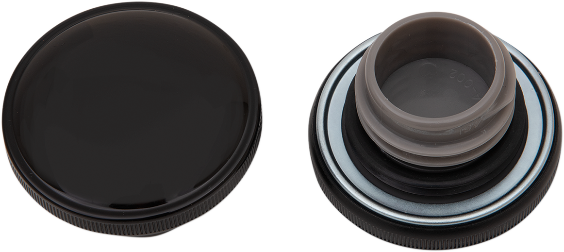 Screw-In Gas Cap - Non-Vented - Left - Gloss Black