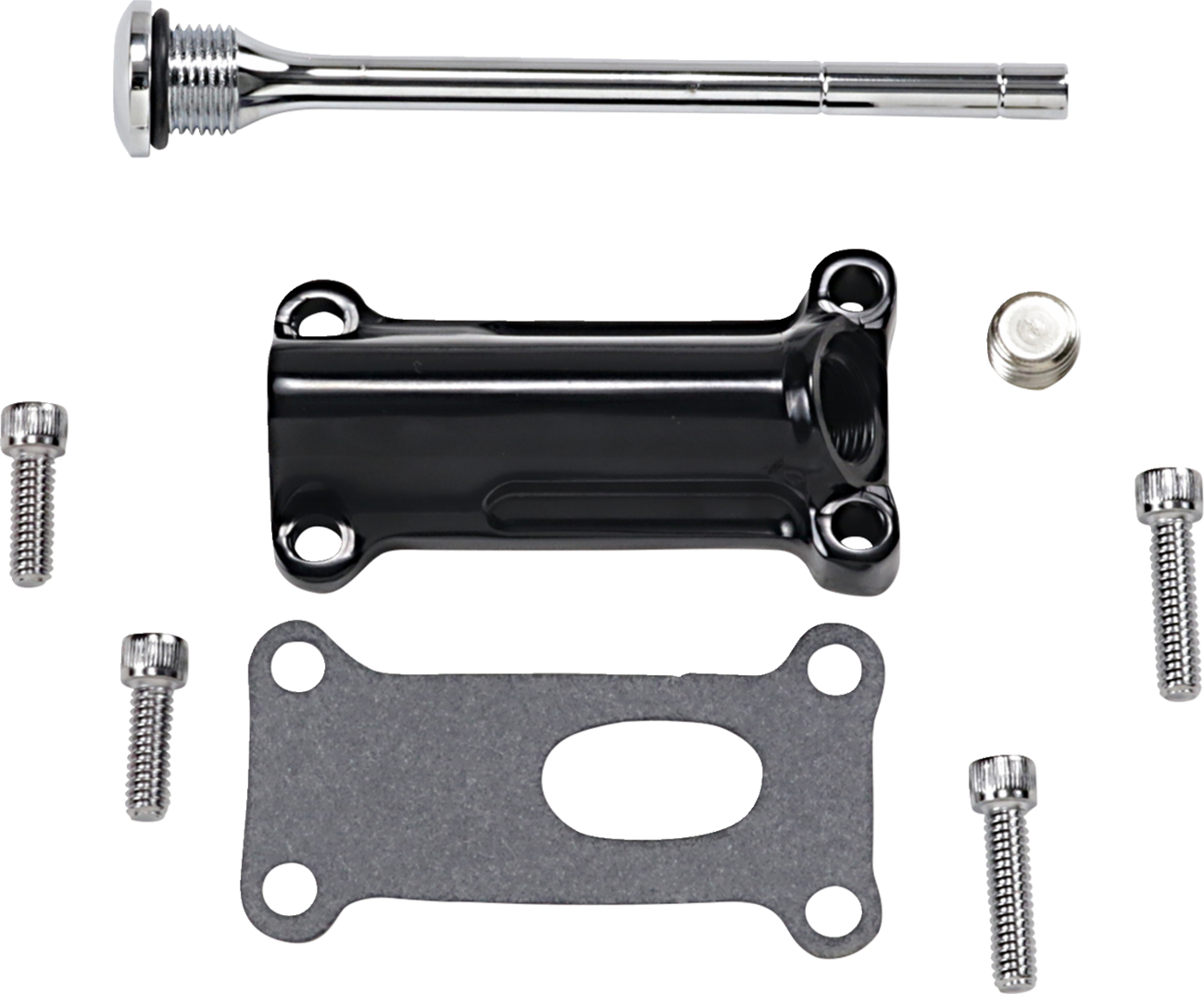 Engine Oil Spout Kit - Black - 99'-01' Touring