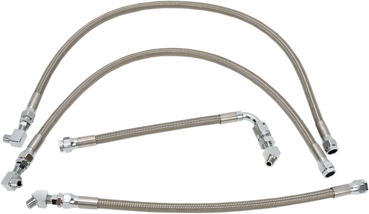 Oil Line Kit - Stainless Steel - FXR