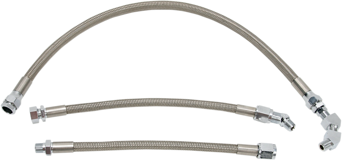 Oil Line Kit - Stainless Steel - Sportster