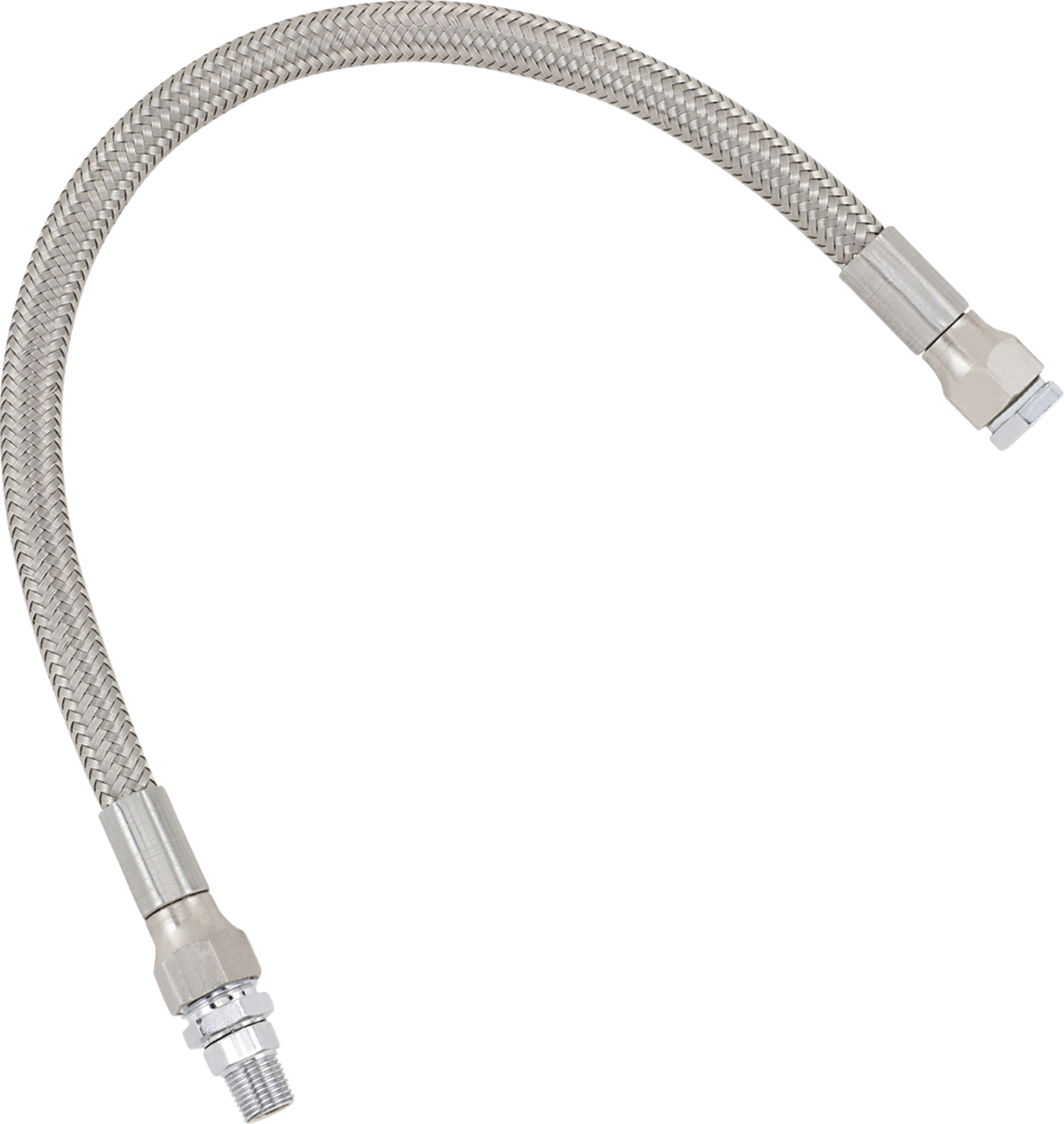Universal Oil Line - Stainless Steel - 13"