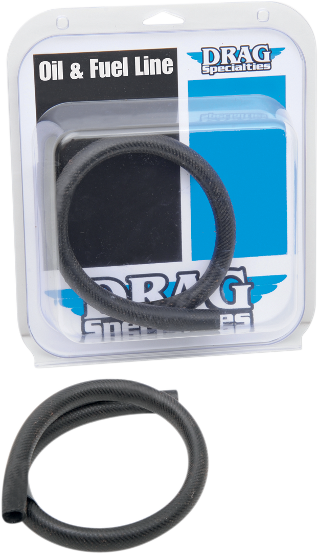 Fuel/Oil Line - Black - 1/2" - 2'