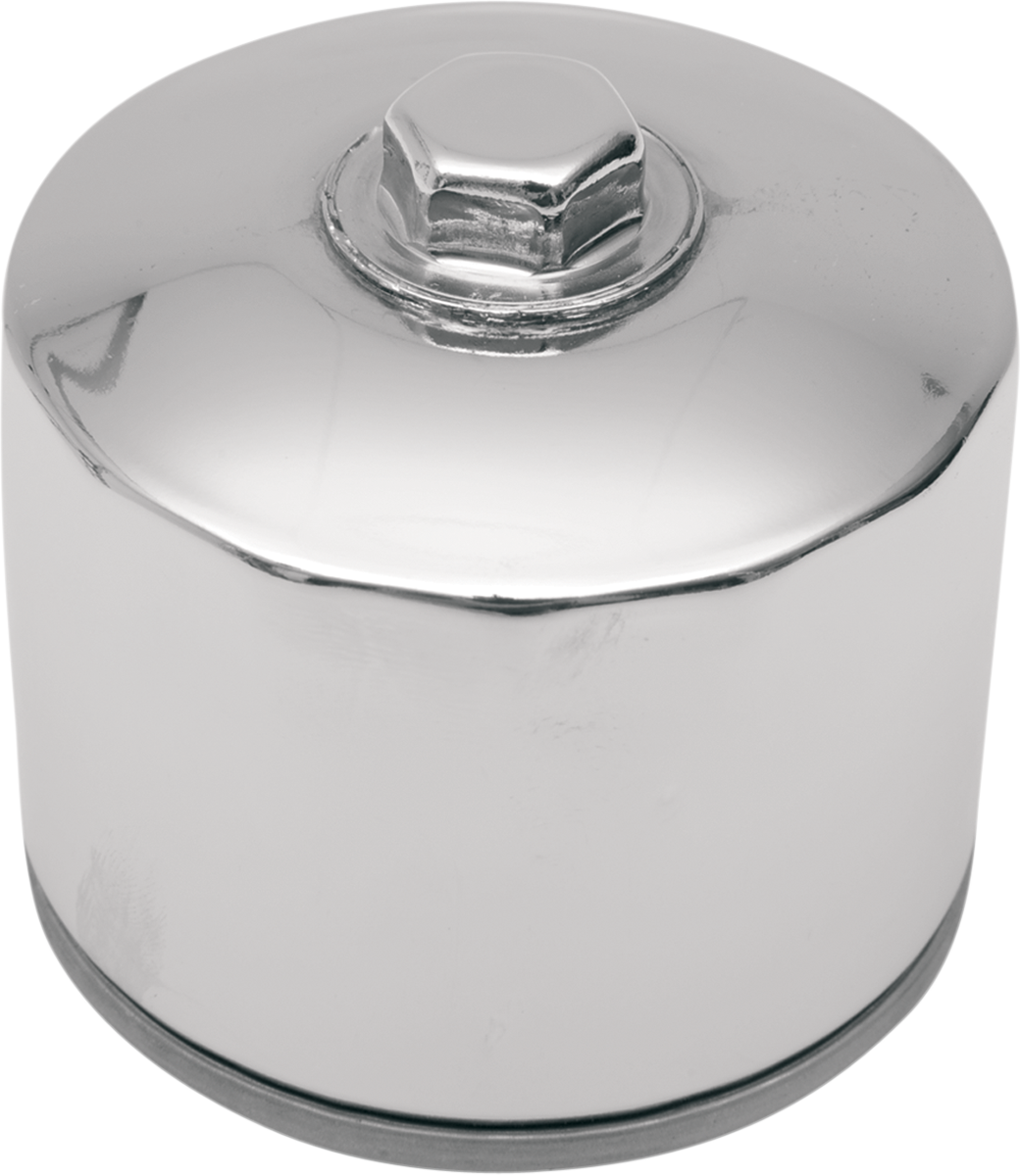 Magnetic Ring Oil Filter with Nut - Chrome - 2-1/4"