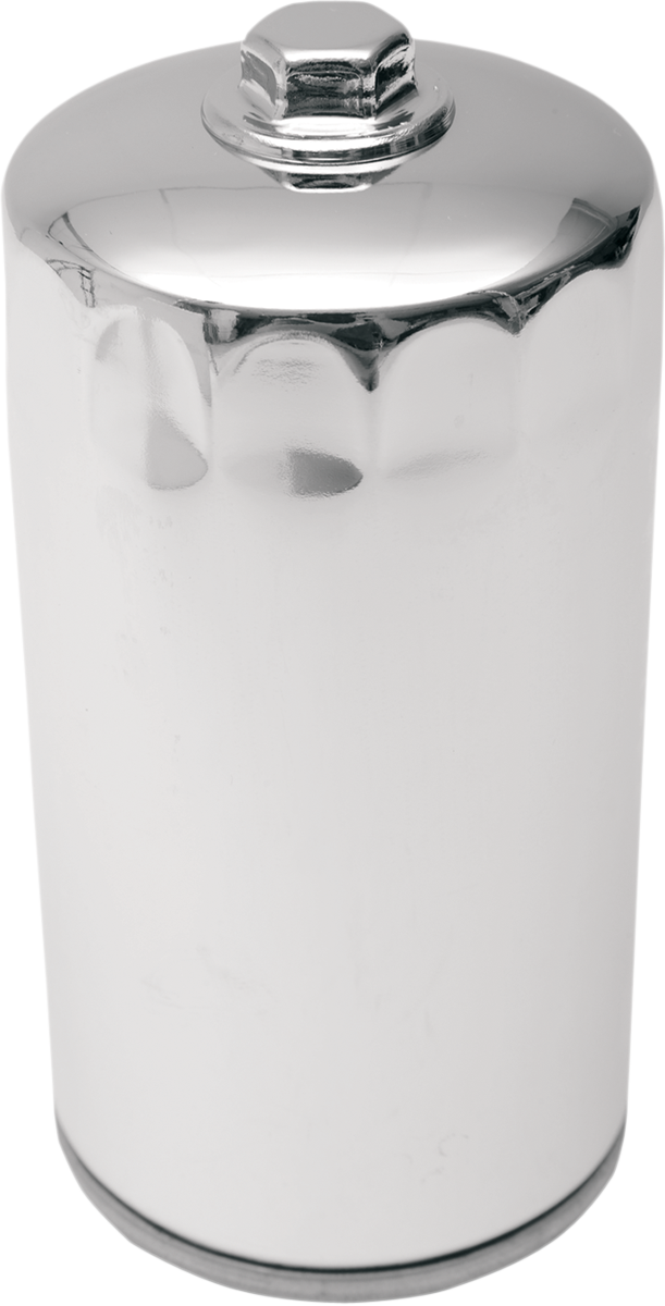 Oil Filter with Nut - Chrome - Dyna