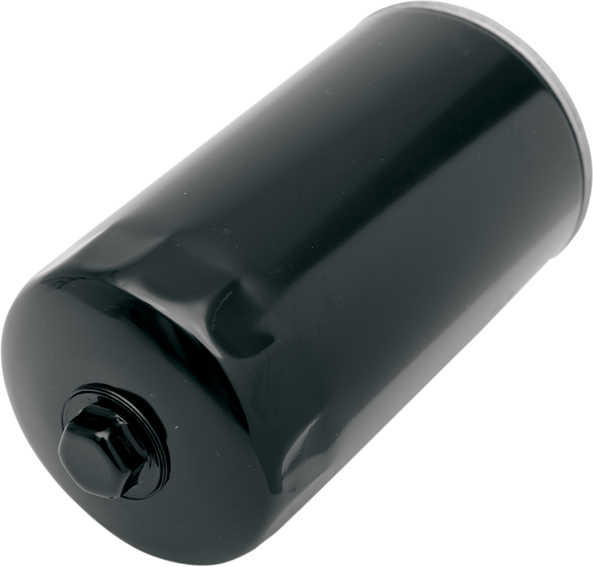 Oil Filter with Nut - Black - Dyna
