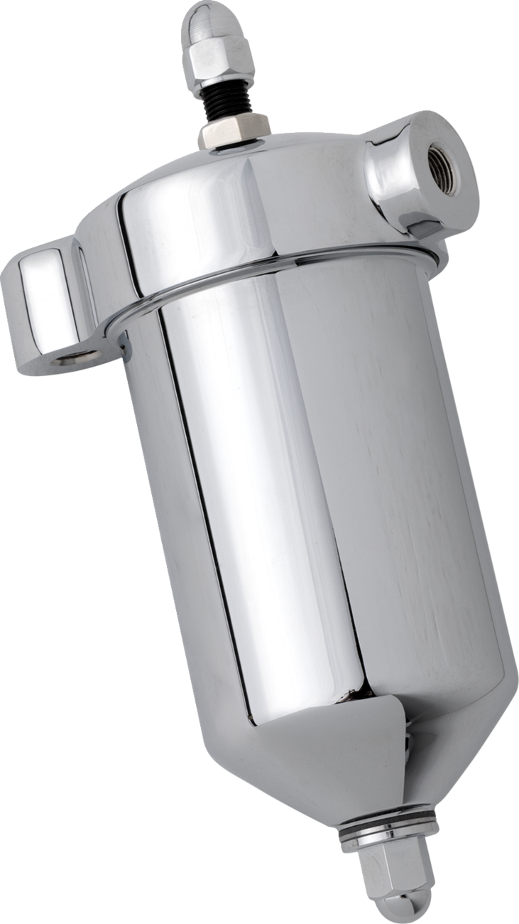 Oil Filter Assembly - Chrome