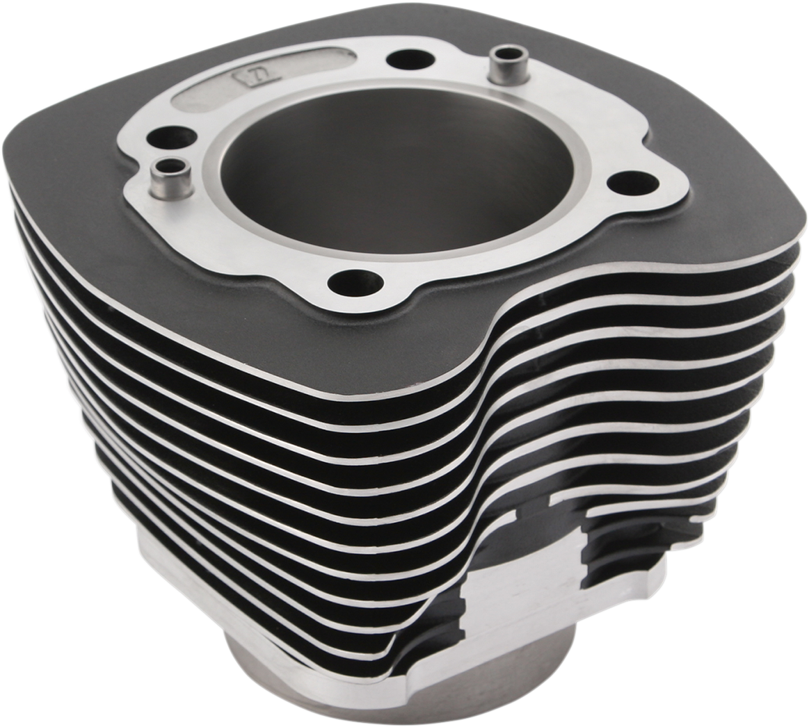 Cylinder - 3.750" Bore - Black with Highlighted Fins - 88"/96" Twin Cam '99-'17