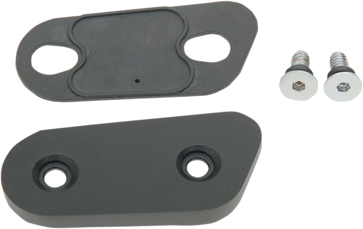 Inspection Cover with Mounting Hardware/Gasket/O-Ring - Black