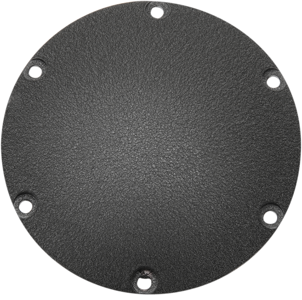 Derby Cover - Wrinkle Black - 6 Hole - '04-'22 Sportster