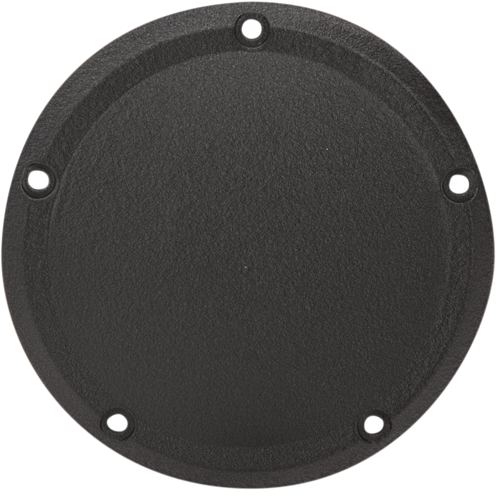 Derby Cover - Wrinkle Black - 5 Hole - '15-'26 Harley-Davidson