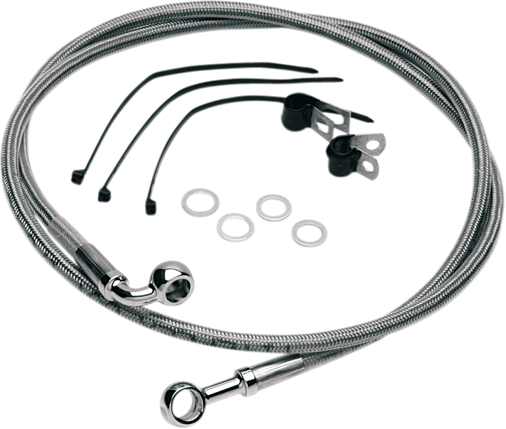Brake Line - Front (Upper) - Stainless Steel