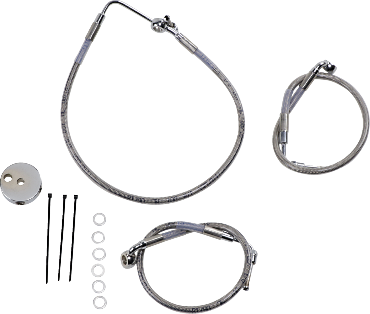 Brake Line - Front (Lower/Upper) - Stainless Steel