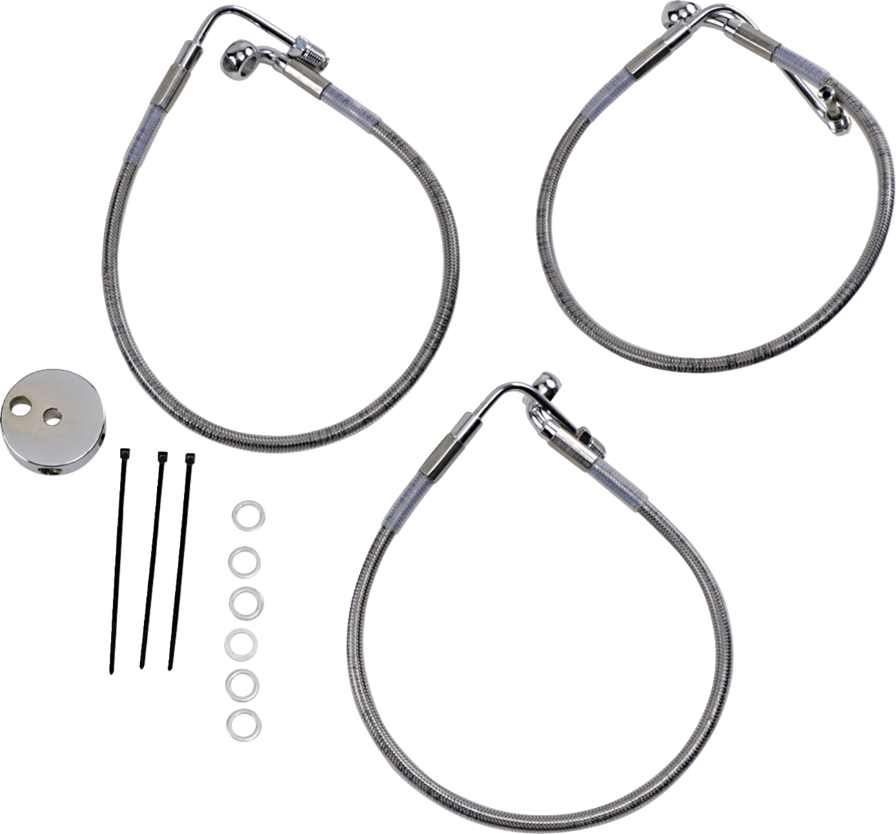 Brake Line - Front (Lower/Upper) - Stainless Steel