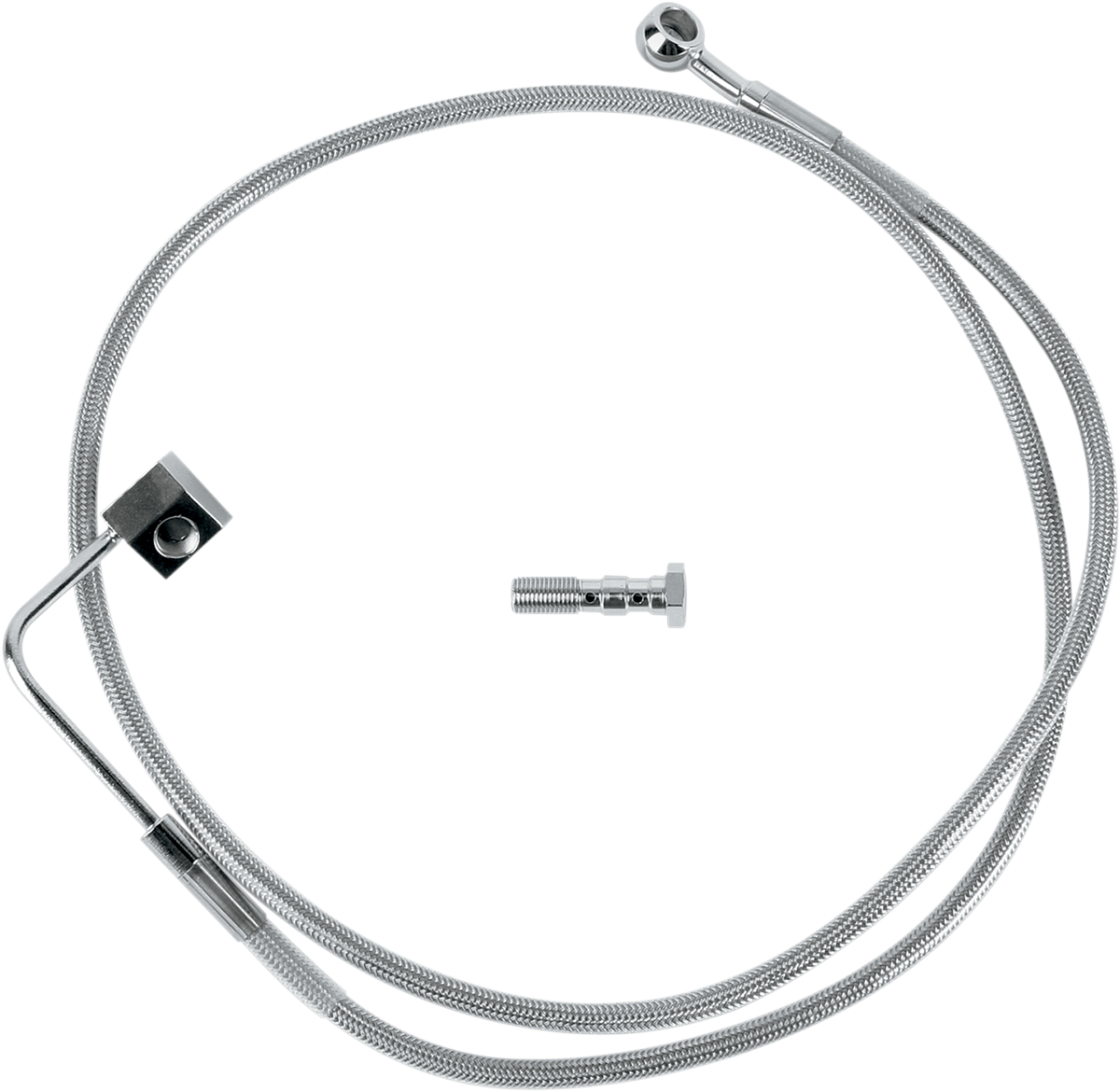 Brake Line - Rear - Stainless Steel