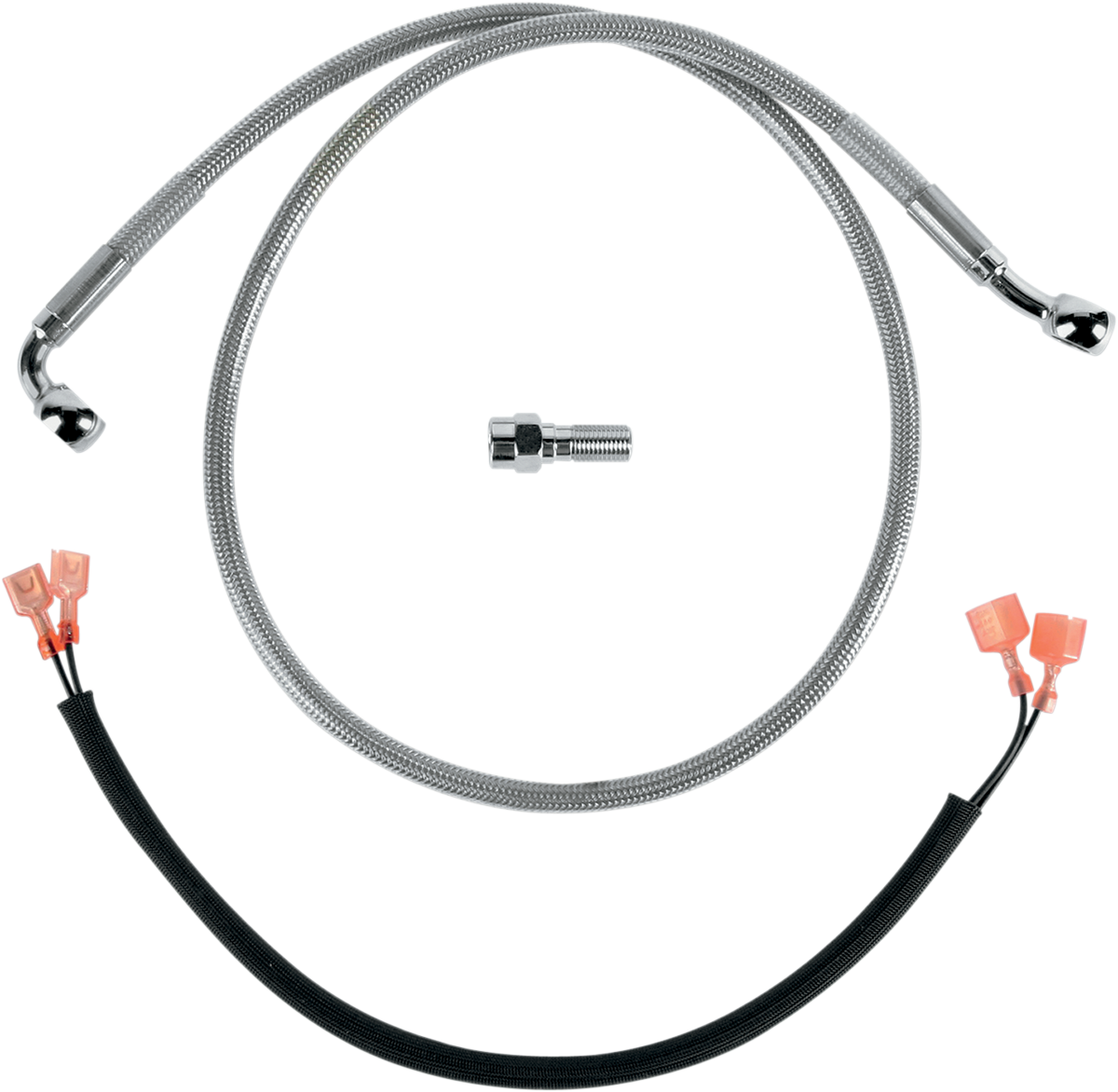 Brake Line - Rear - Stainless Steel