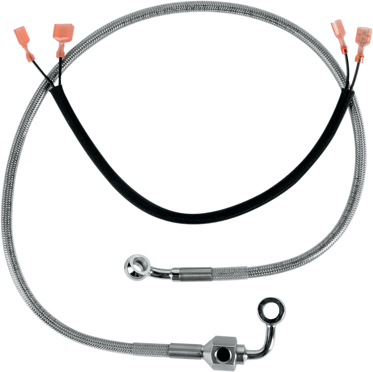 Brake Line - Rear - Stainless Steel