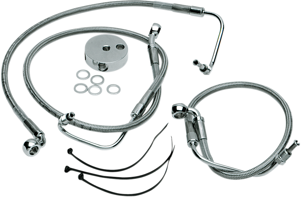 Brake Line - Front (Lower/Upper) - Stainless Steel