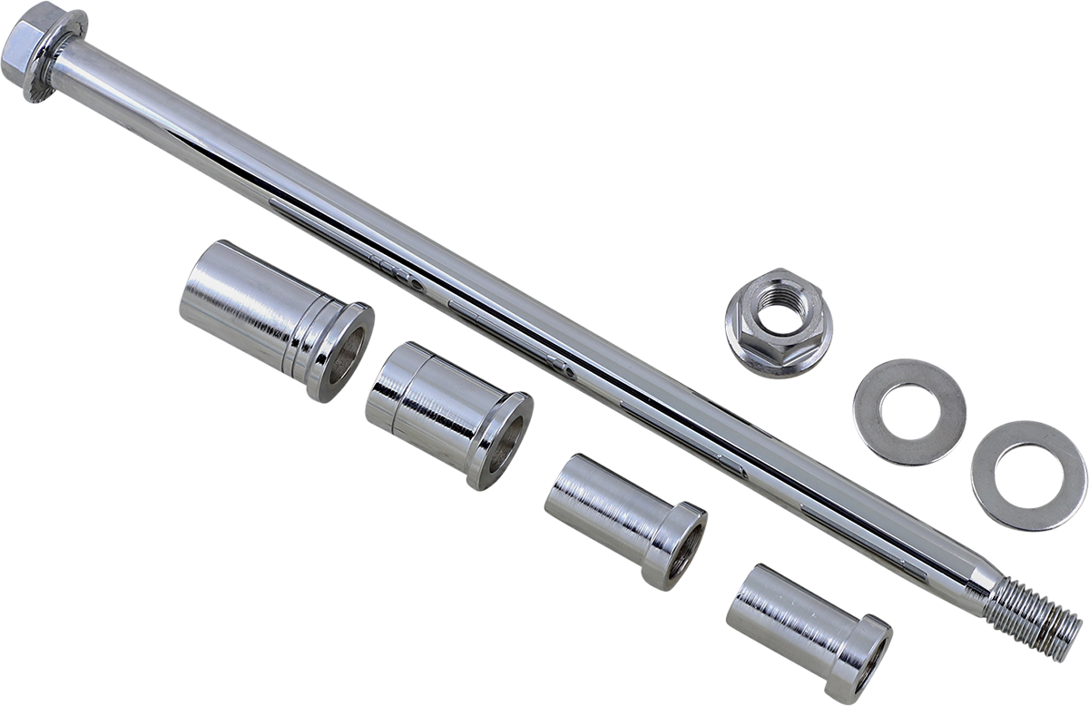 Swingarm Pivot Shaft Kit - Chrome