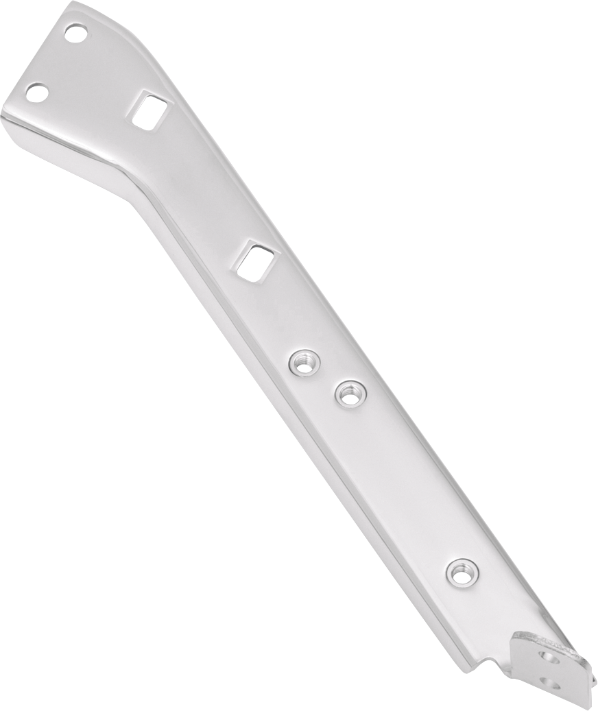 Right Saddlebag Rail Support Bracket - Chrome
