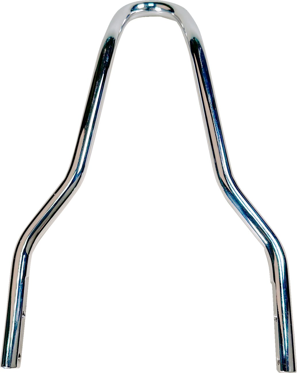 Round Tapered Sissy Bar - Chrome - 10.12"H x 8.75"W