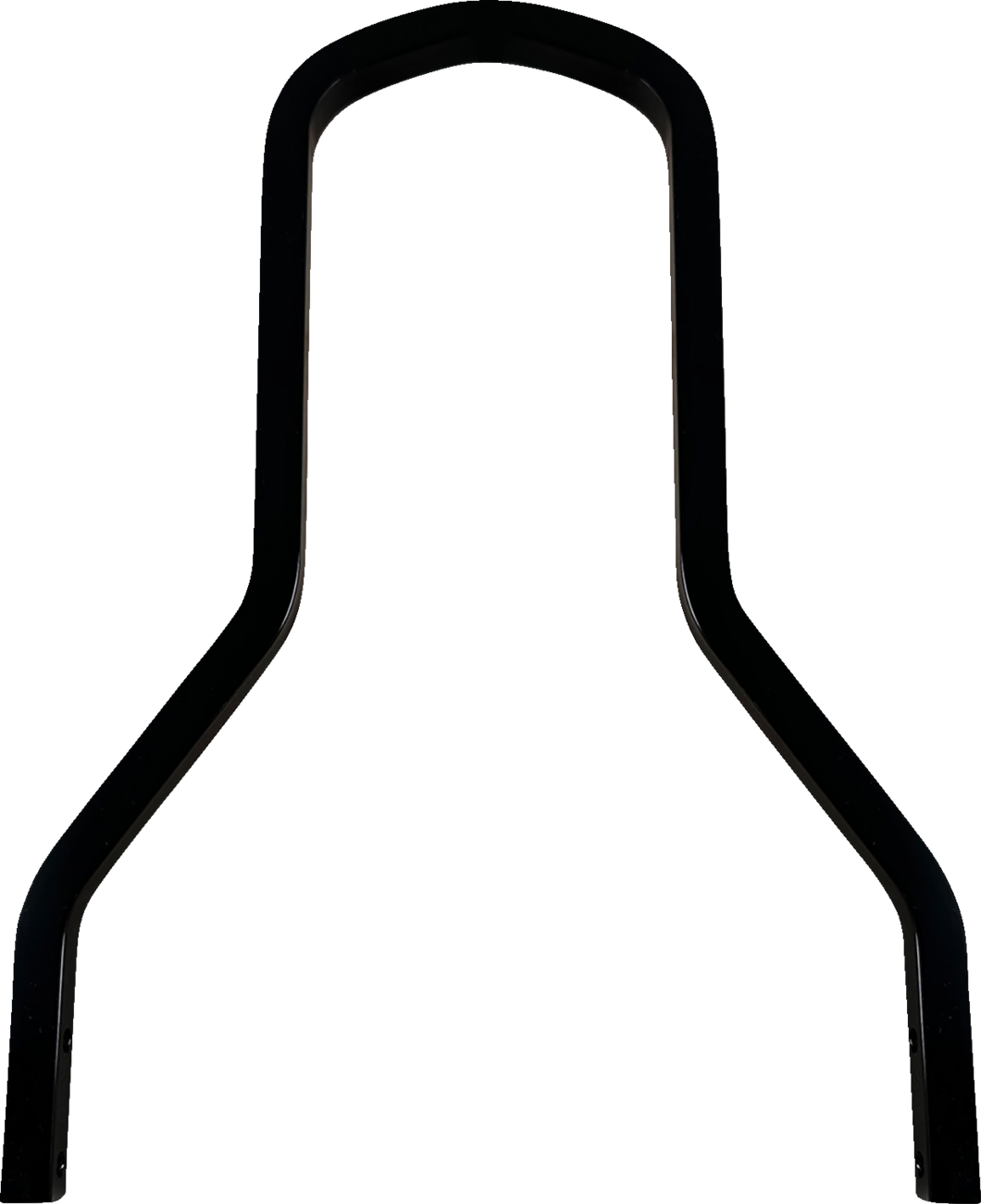 Square Sissy Bar - Black - 10.14" H x 8.75" W