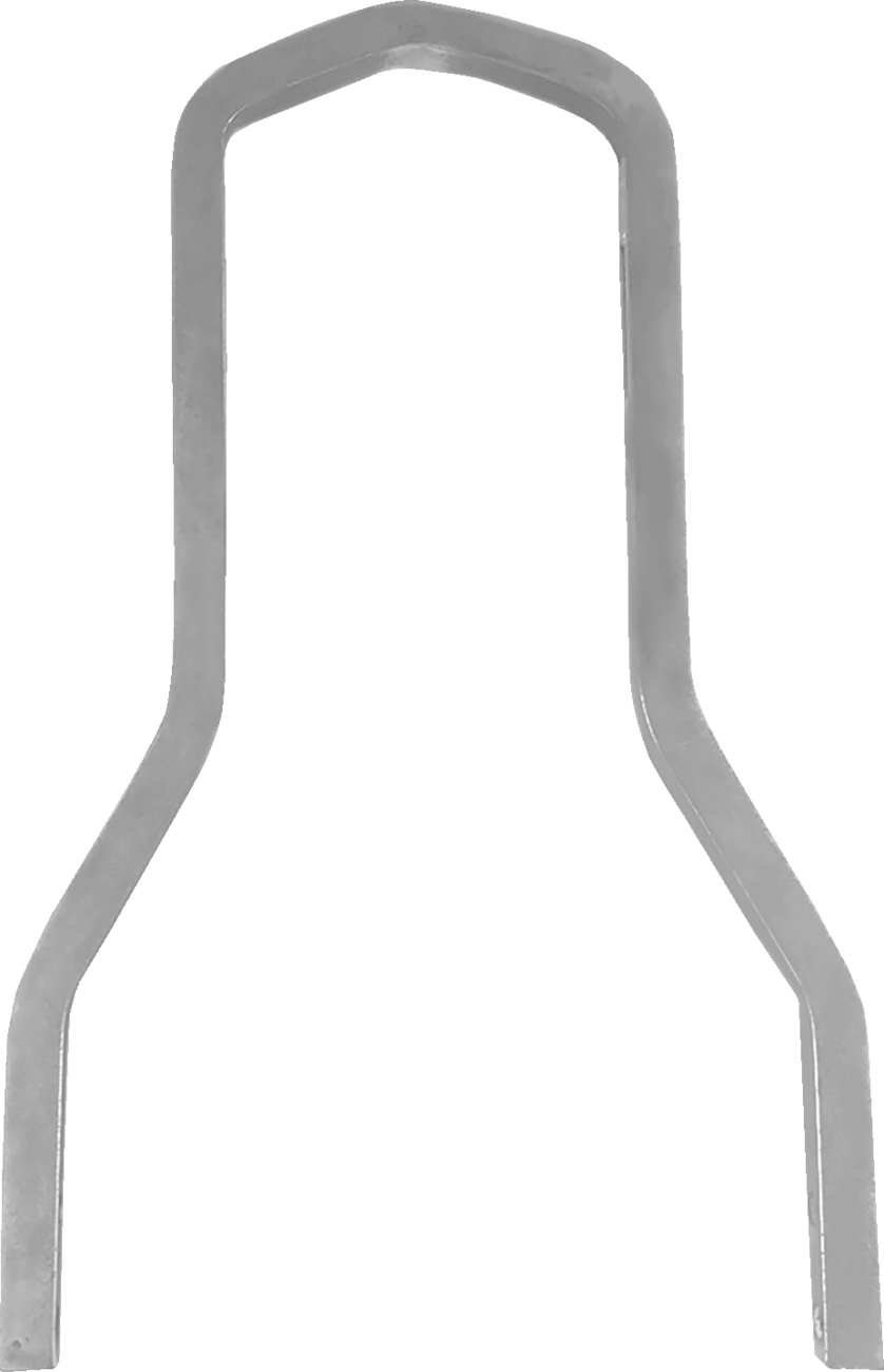 Square Sissy Bar - Chrome - 10.02" H x 8.25" W