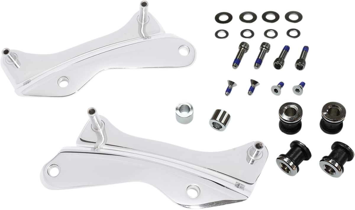 Backrest Docking Kit - Chrome