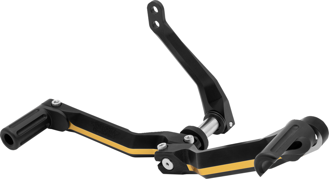 Heel/Toe Shifter Designed by Gilles - Adjustable - Black/Gold
