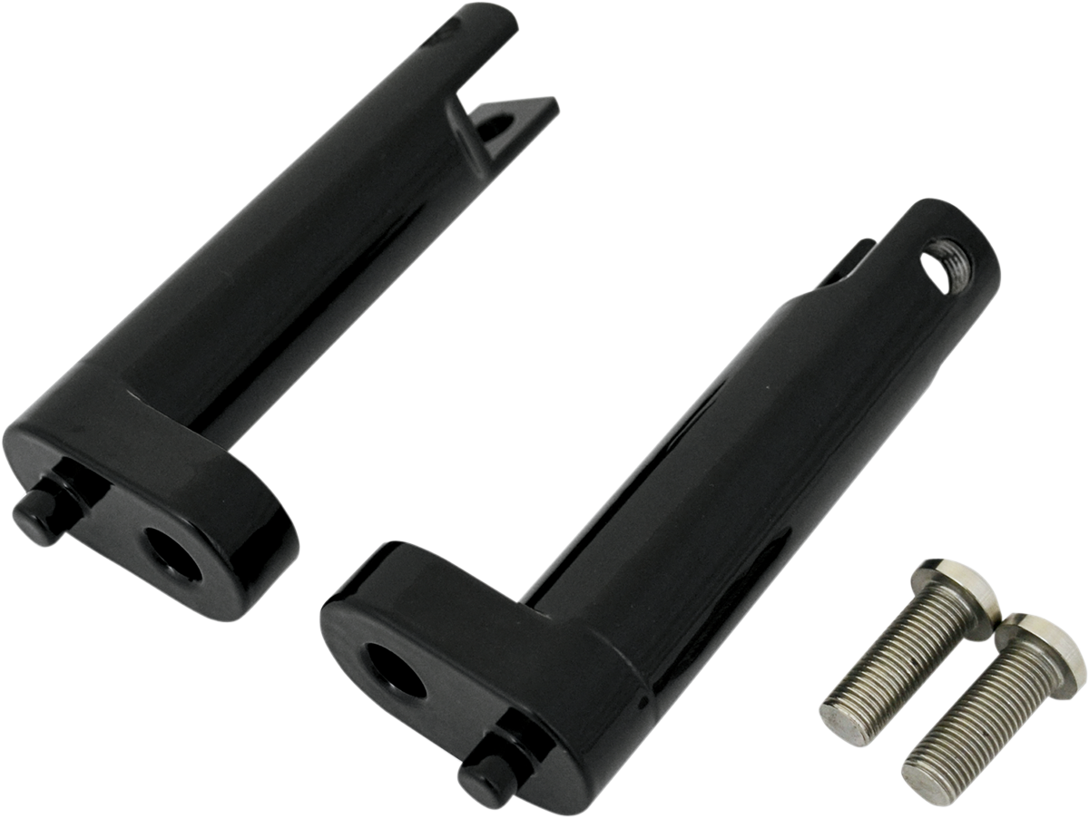 Passenger Foot Peg Mount - Black - FLH/FLT