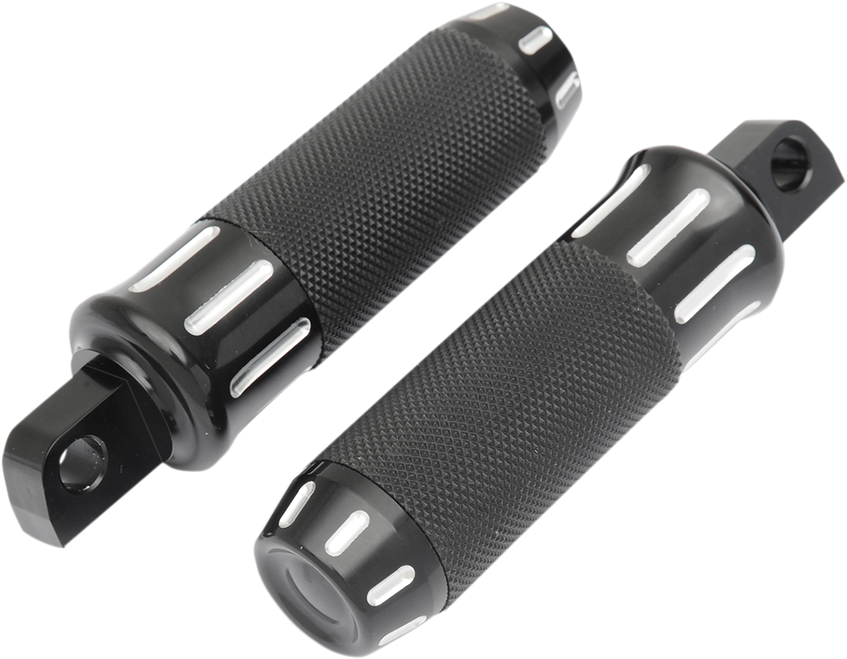 Custom Foot Pegs - Black Cut