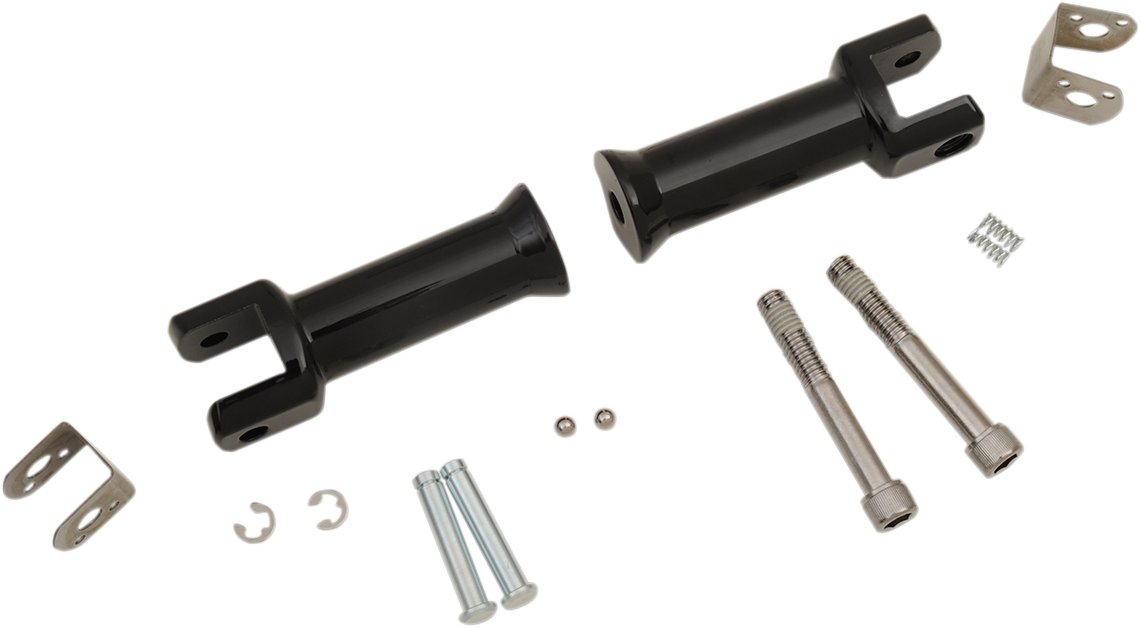 Passenger Peg Mount - Black - Softail