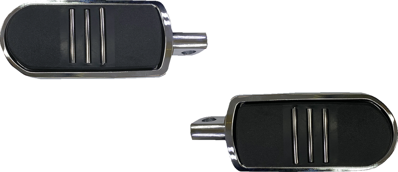 Sweeper Foot Pegs - Chrome - FX