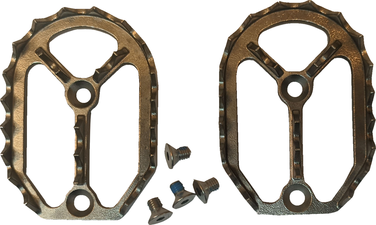 Qualifier Foot Rest - Teeth and Screws
