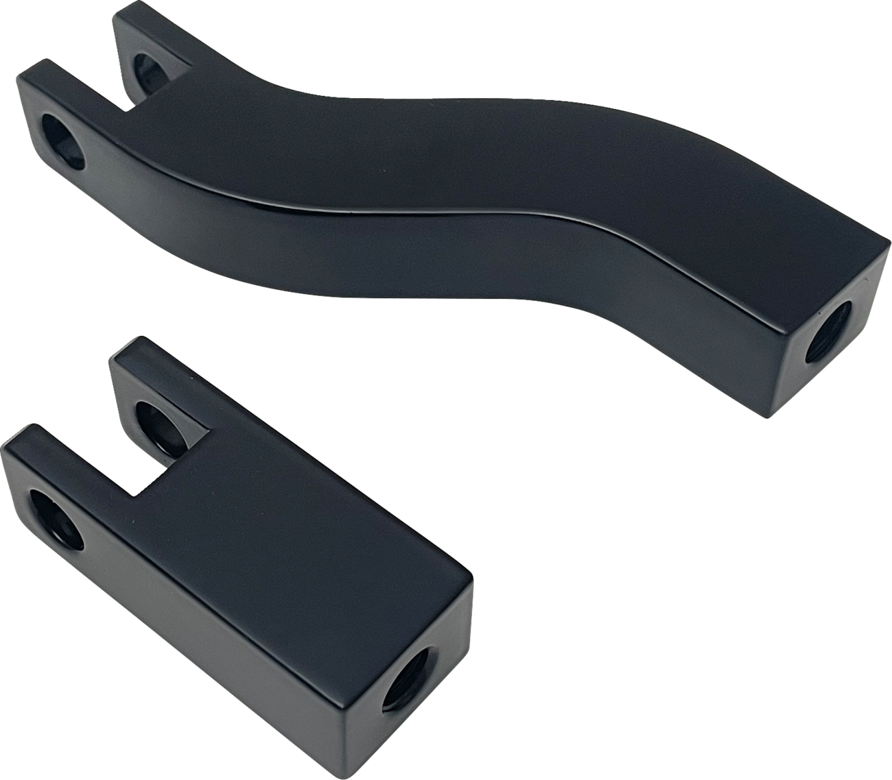 Passenger Peg Mount - Foot Peg Supports - Black - FXD