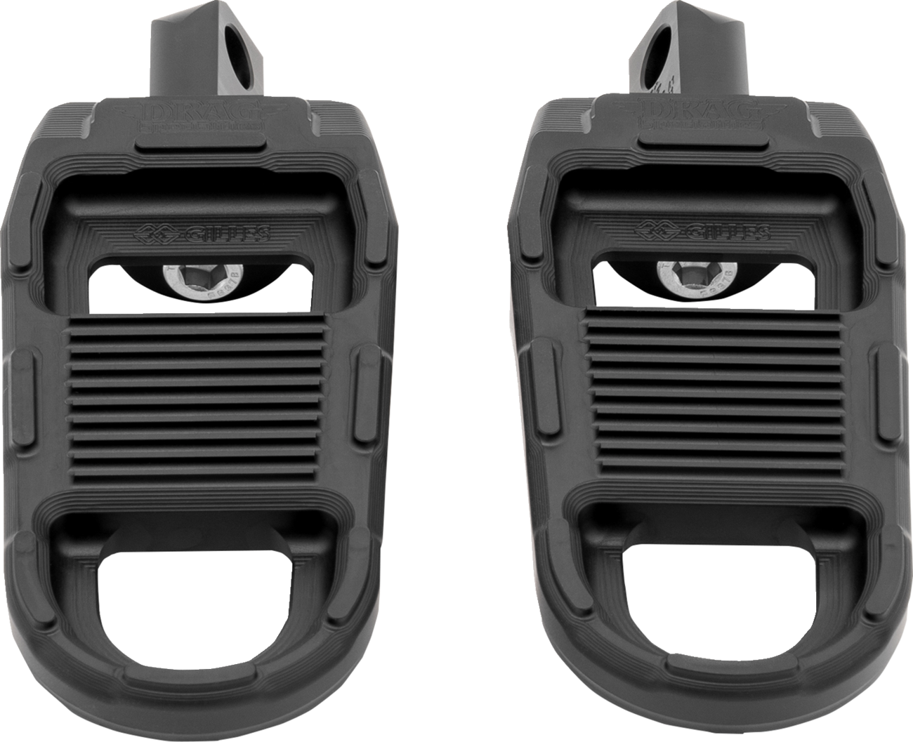 Adjustable Foot Pegs Designed by GIlles - Black
