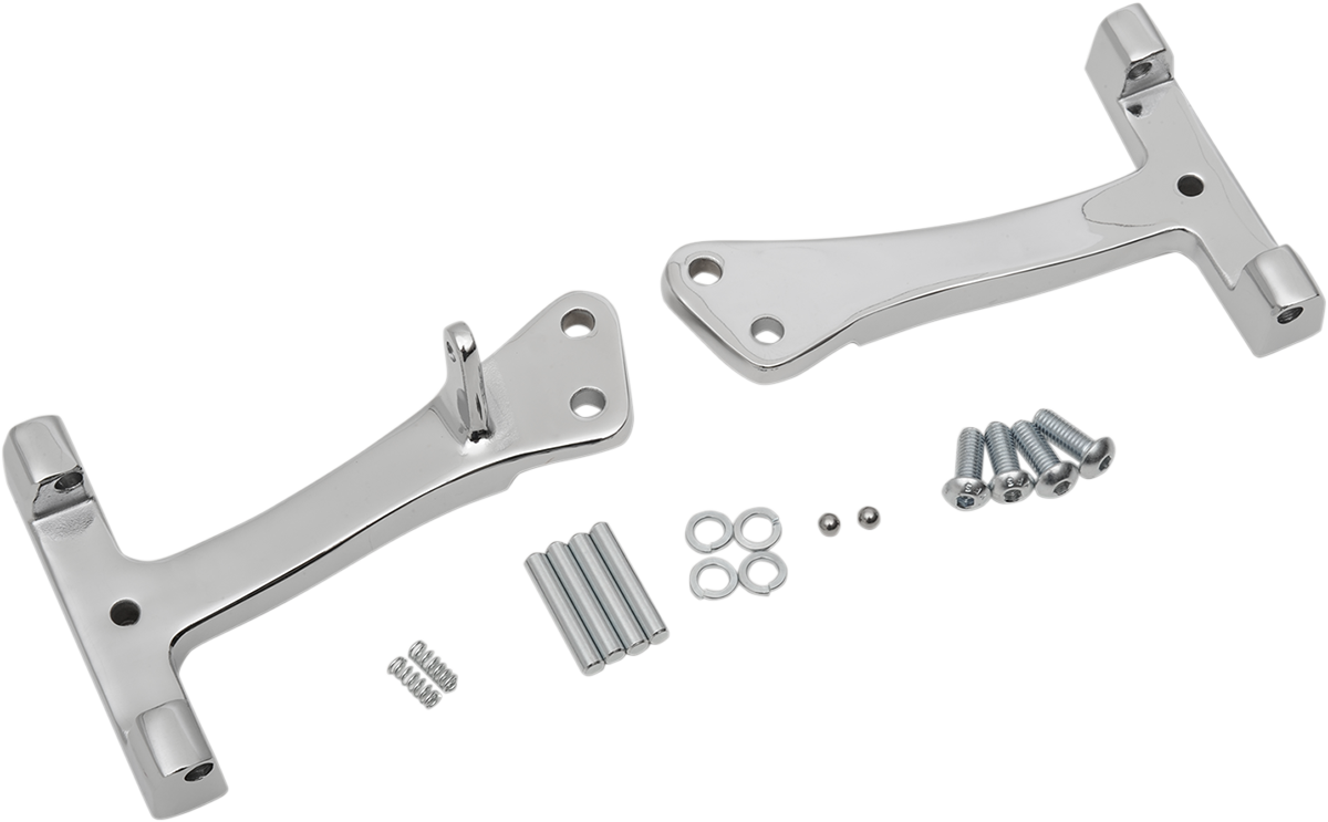 Passenger Floorboard Mount - Chrome - FXD/FLD