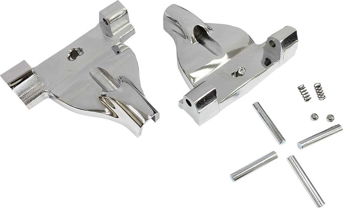 Passenger Floorboard Mount - Chrome