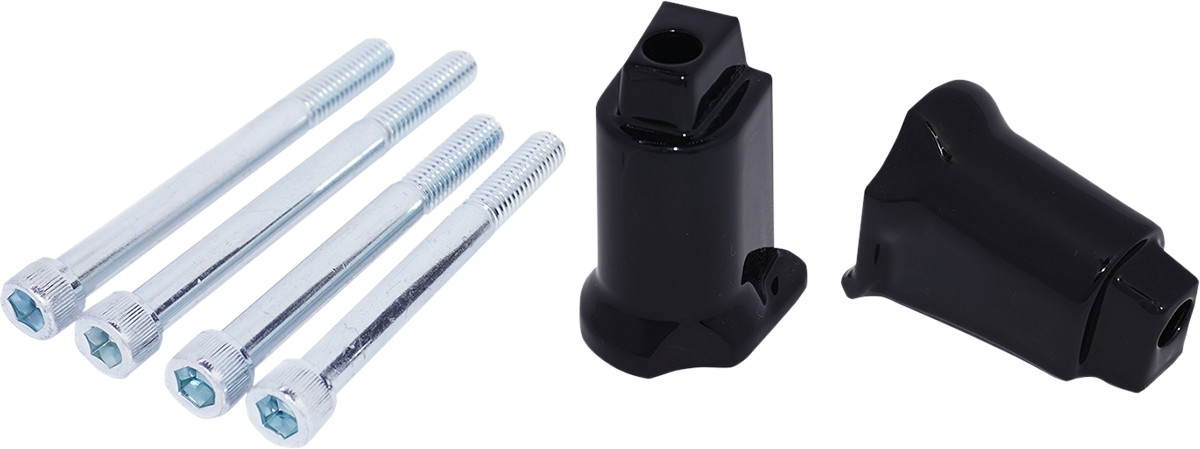 Support Bracket for Passenger Floorboard Mount - Gloss Black