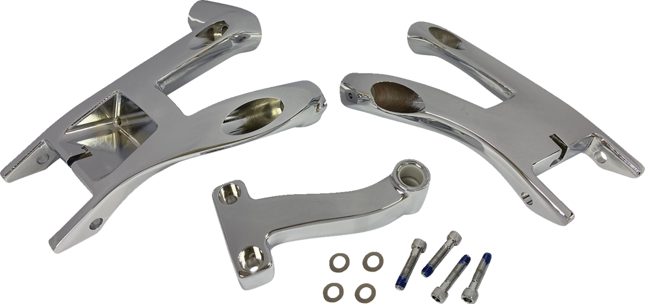 Rider Floorboard Mount - Chrome