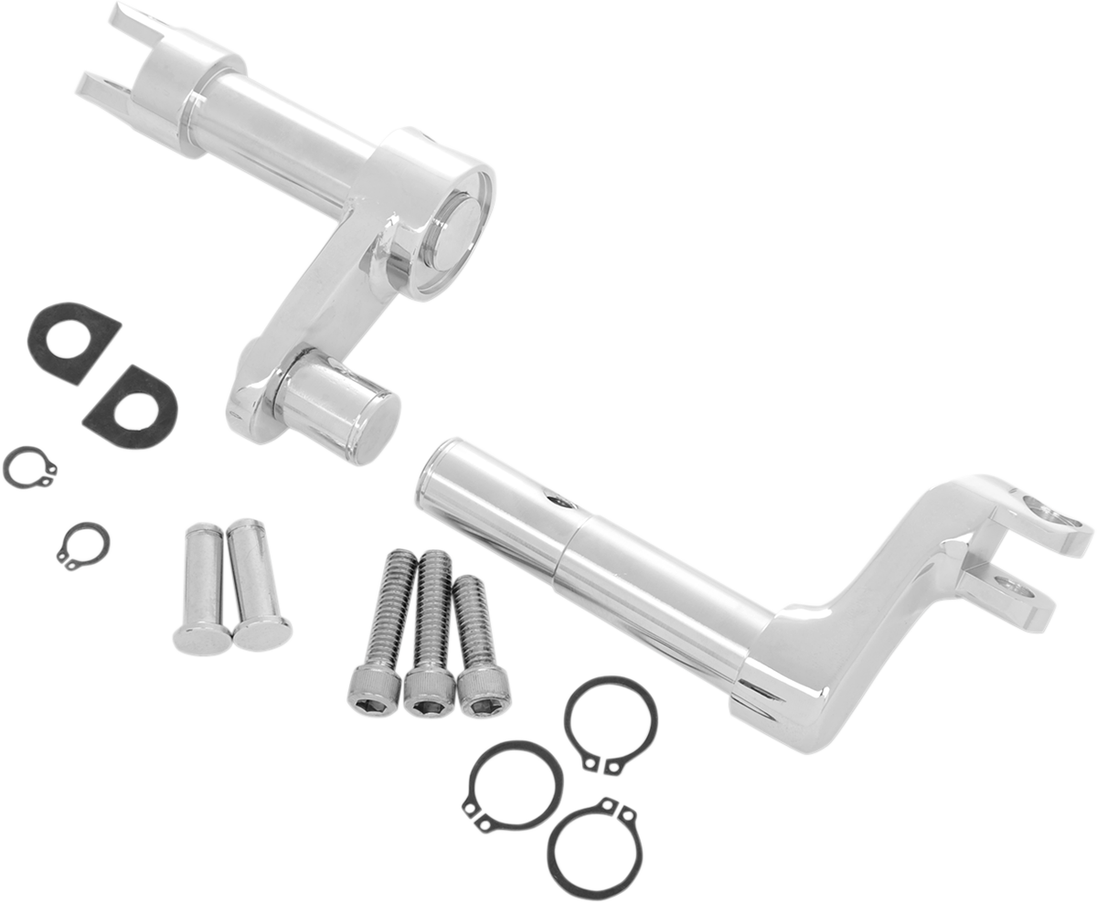 Foot Peg Mount - 2" Extended - Chrome