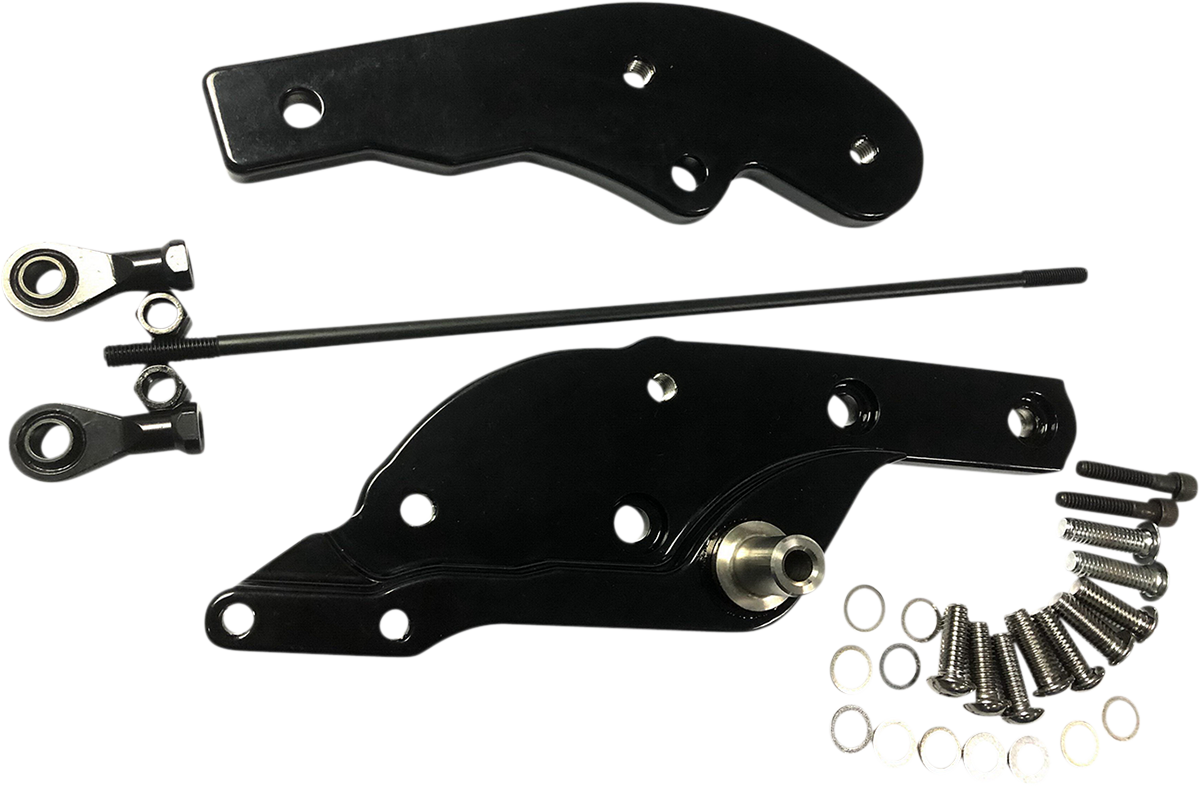 Forward Control Extensions - 3" Forward - Black - FL/FX