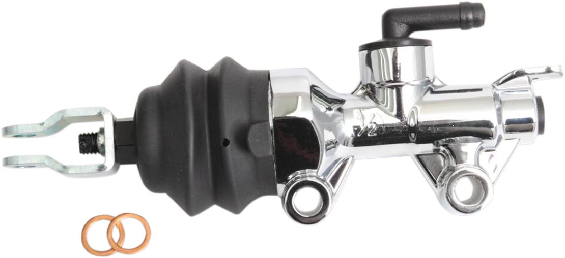 Master Cylinder - Rear - Chrome