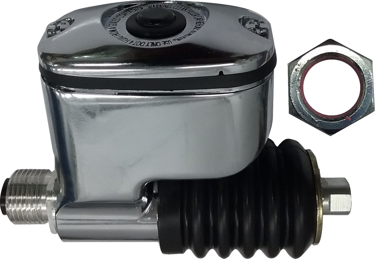 Master Cylinder - Rear - Chrome