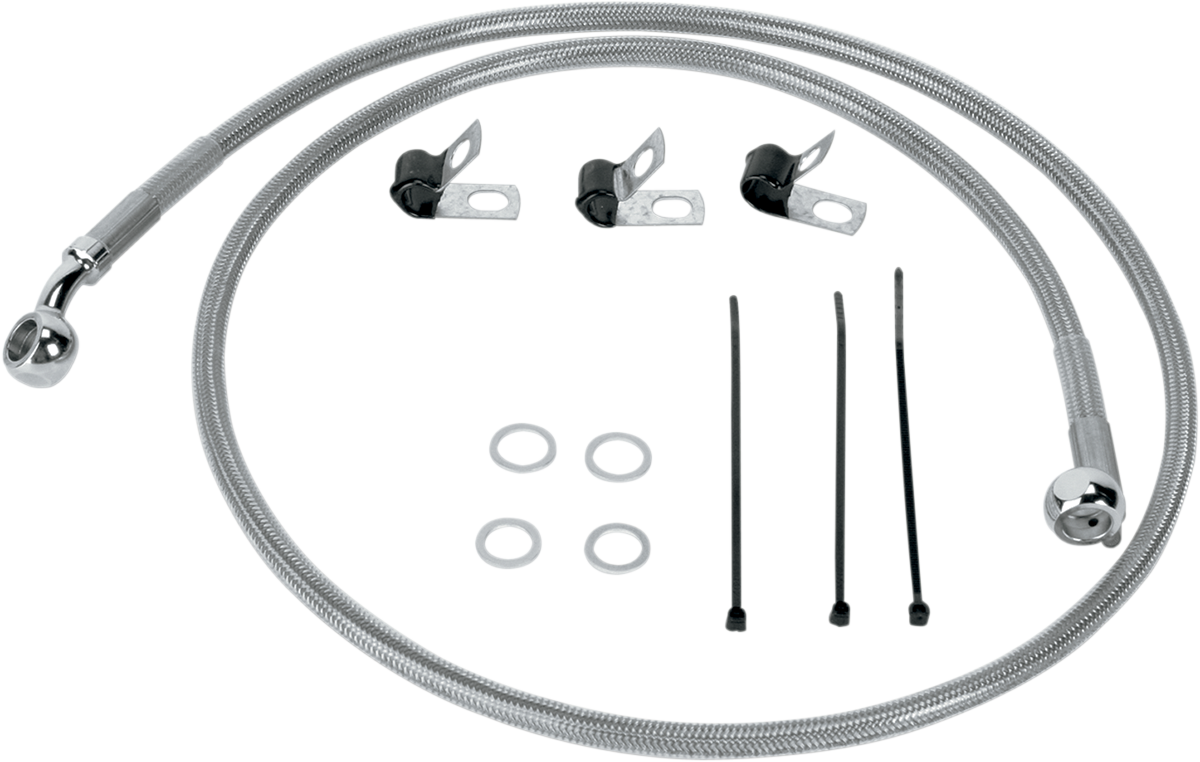 Brake Line - Front (Upper) - Stainless Steel