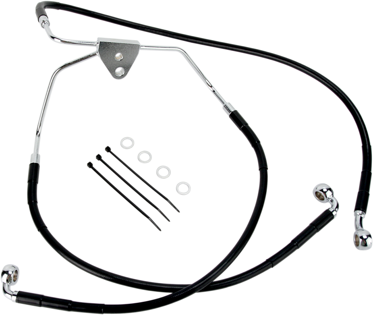 Brake Line - Front (Lower/Upper) - Black
