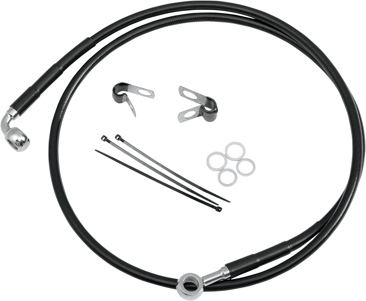 Brake Line - Front (Upper) - Black
