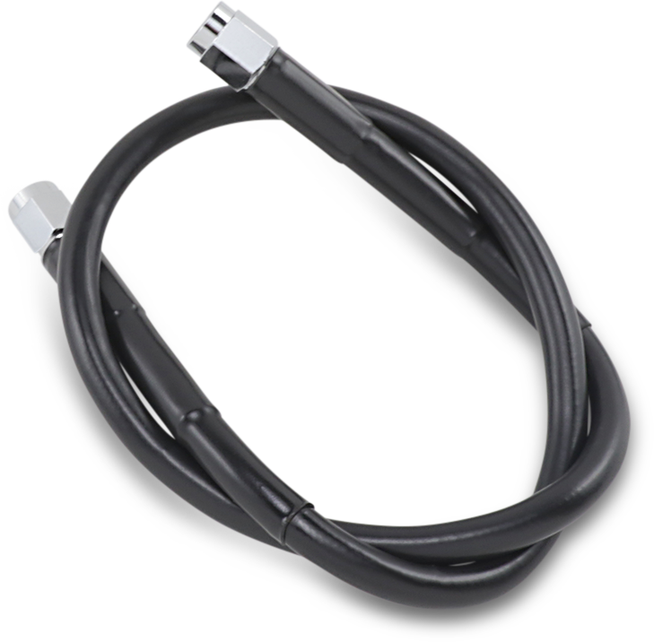 Universal Brake Line - Black - 22"